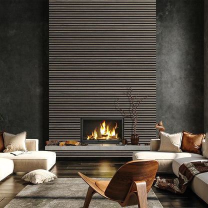 Acoustic Wall Panels - Grey Oak