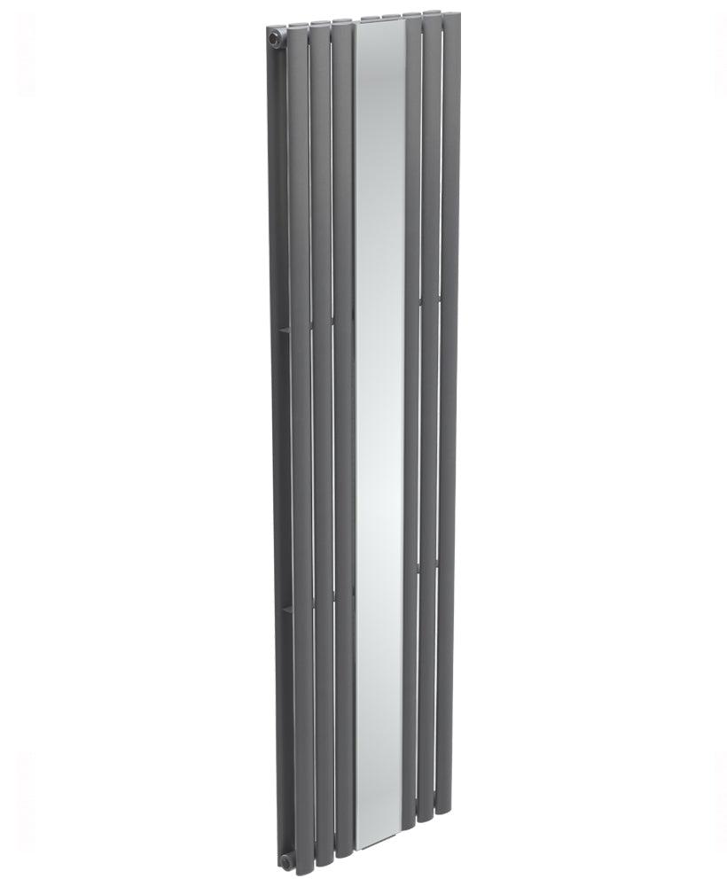 Amura Elliptical Tube Mirror Radiator 1800 X 500 Double Panel Anthracite