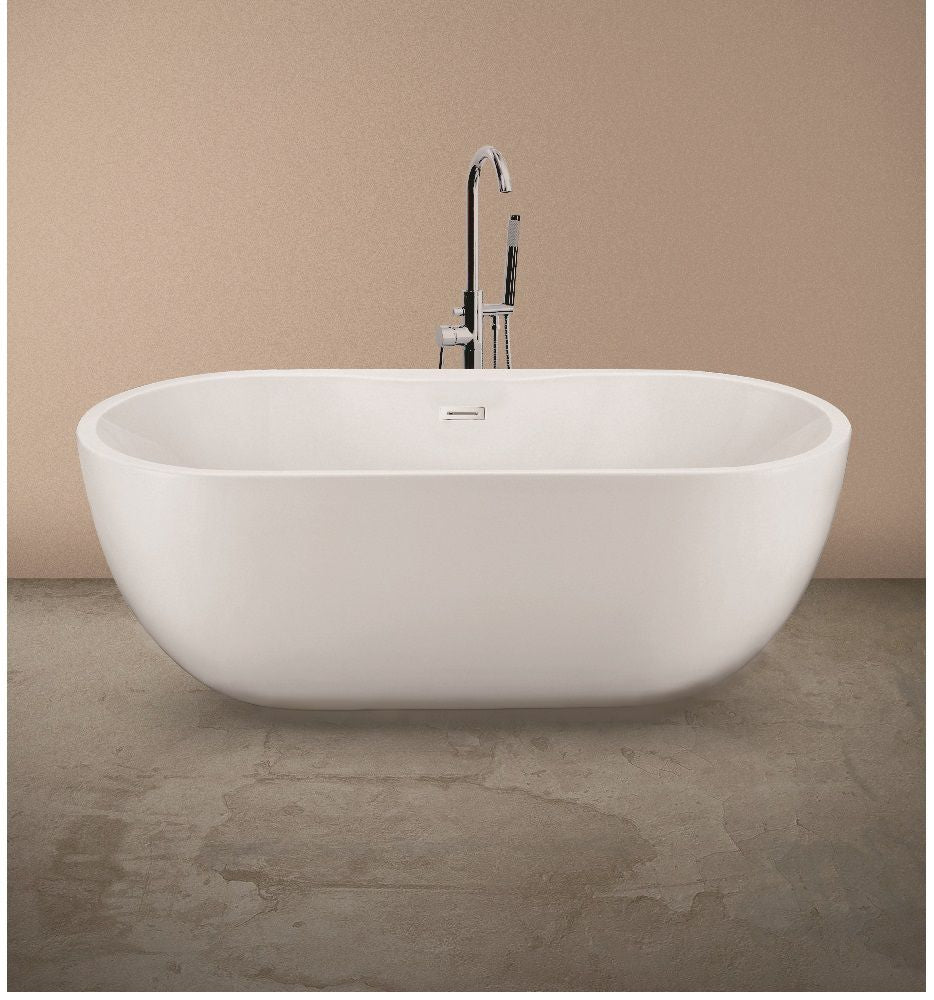 Chloe 1555x750x580mm Freestanding Bath