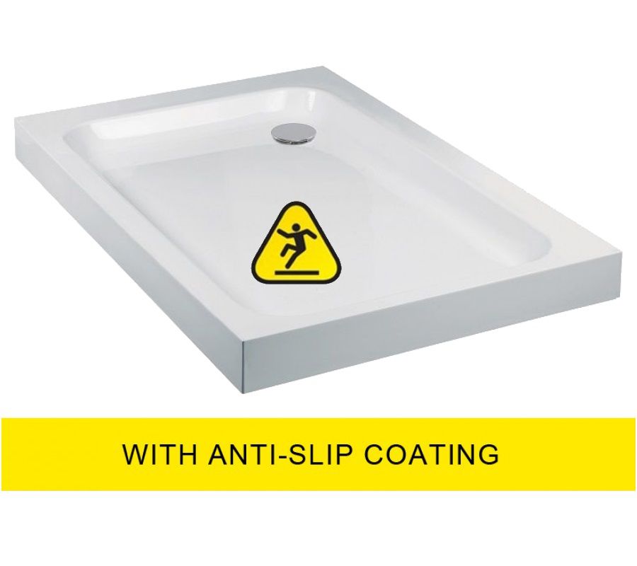 Ultracast 1200x700mm Rectangular Standard Anti Slip Shower Tray