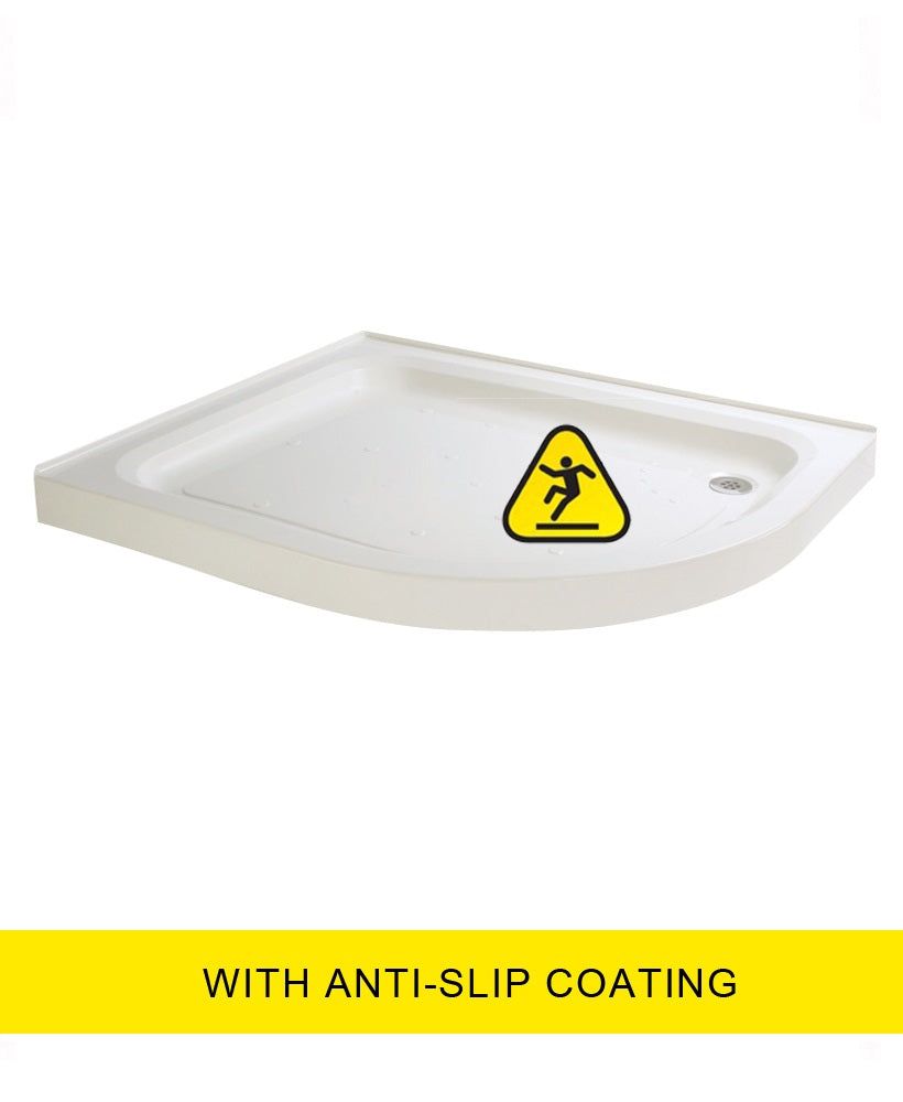 Ultracast 1200x900mm RH Offset Quadrante Anti Slip Shower Tray