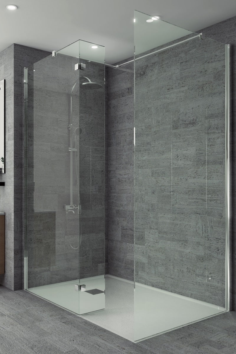 STUDIO WETROOM FIXED RETURN PANEL