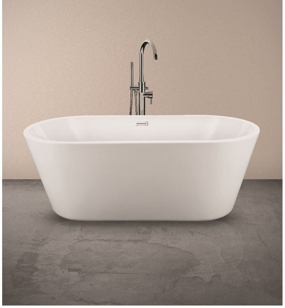 Zoe 1595x750x590mm Freestanding Bath