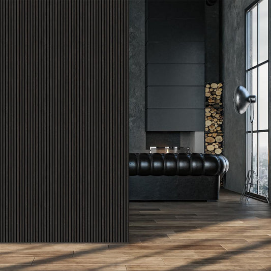 Acoustic Wall Panels - Black Oak