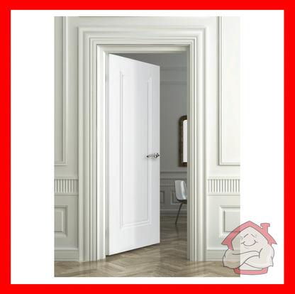 Arnhem White 1 panel 1 lite (Opal)