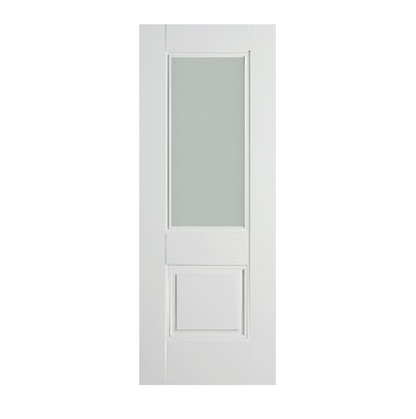Arnhem White 1 panel 1 lite (Opal)