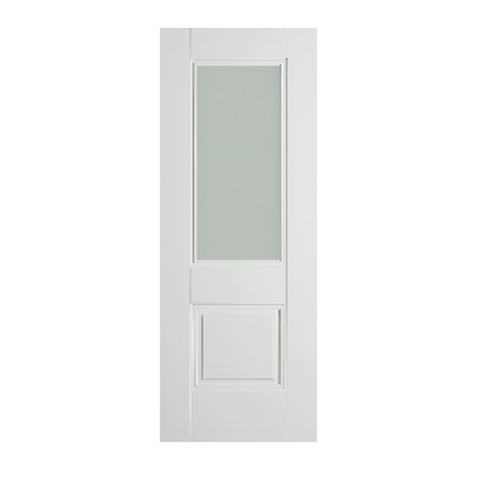 Arnhem White 1 panel 1 lite (Opal)