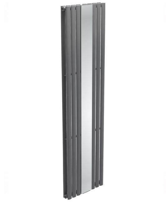 Amura Elliptical Tube Mirror Radiator 1800 X 500 Double Panel Anthracite