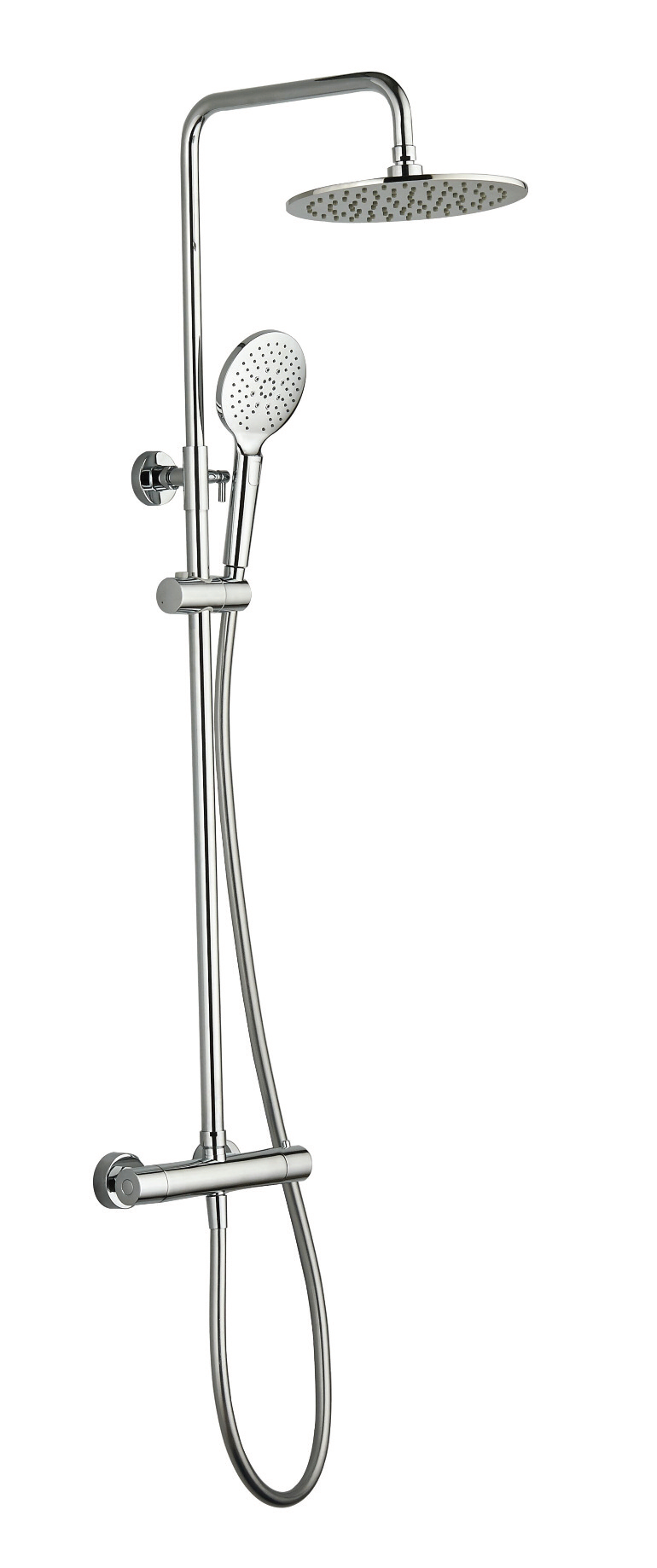 Axis Luxury Round Thermostatic Shower Kit