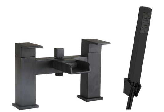 Bingley Black Bath Shower Mixer