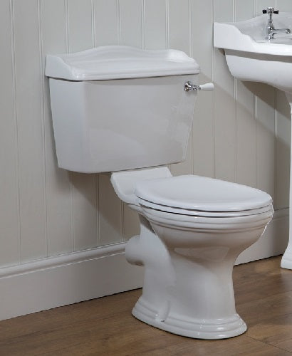 Cambridge close coupled Lever Cistern WC-Standard Seat