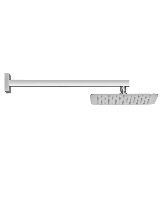 Cari Square 200 shower head &500 wall shower arm
