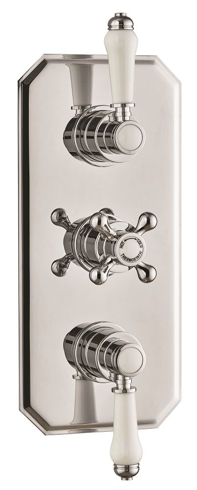 CARYS TRIPLE CONTROL CONCEALED THERMOSTATIC SHOWER VALVE