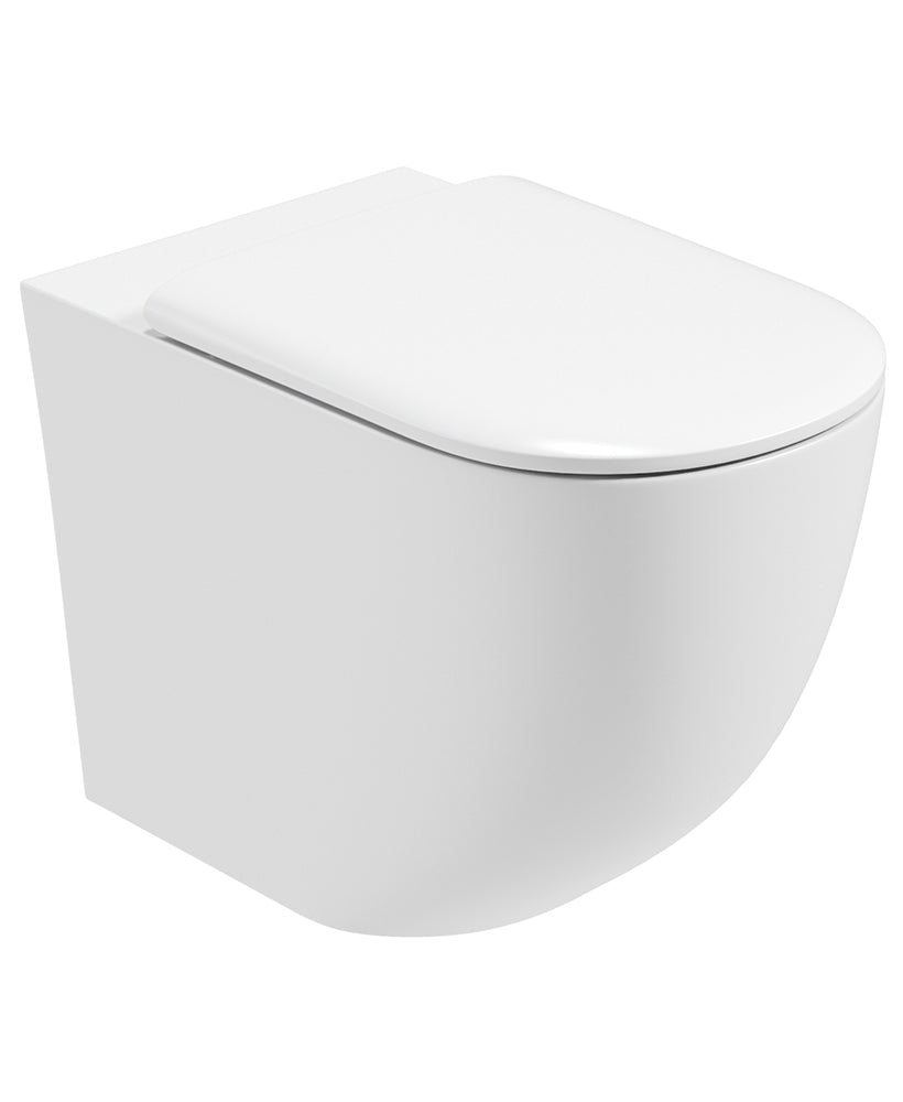 Inspire Back to Wall Rimless WC-Soft Close Seat