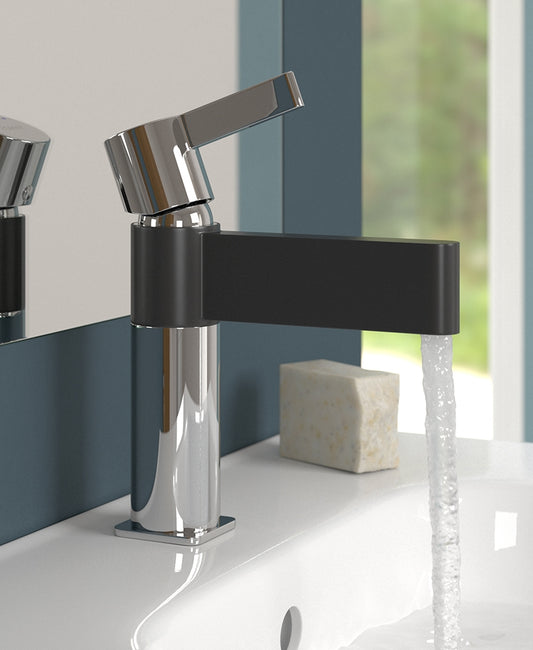 Josh Basin Mixer - Black Spout