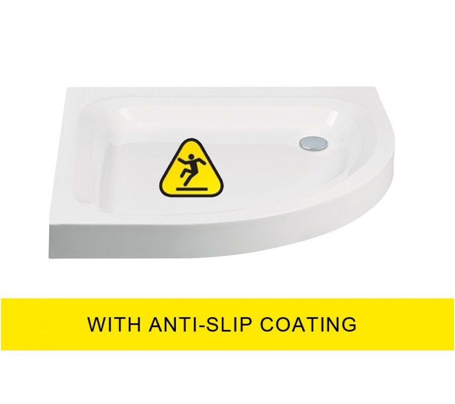 Ultracast 900mm Quadrant Standard Anti Slip Shower Tray