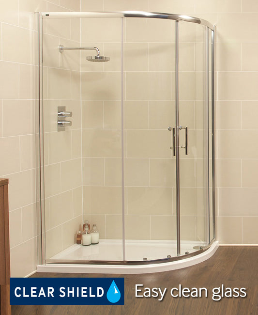 K2 1200x800mm offset quadrant door