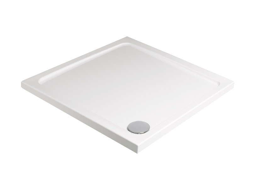 Low Profile 1000mm Square Shower Tray