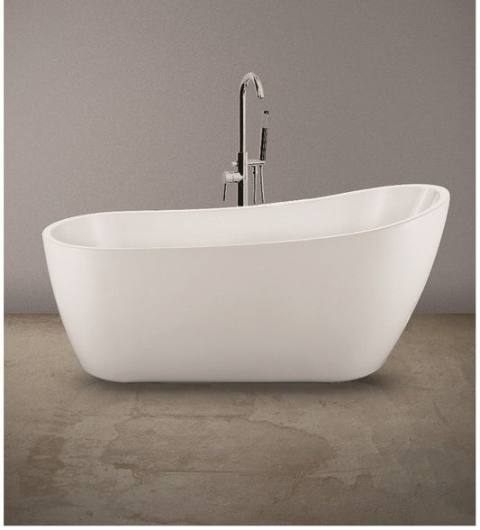 Lily 1665x720x730mm Freestanding Bath