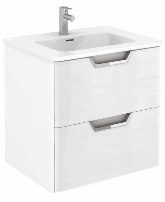 Lyon White 60cm Vanity Unit