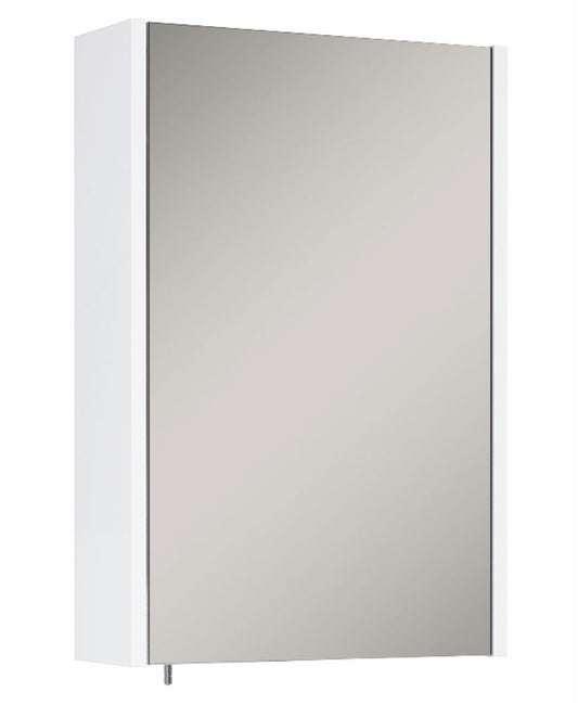 Otto Plus Gloss White 45cm Mirror Cabinet