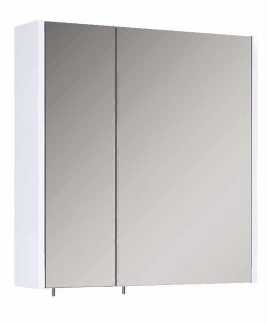 Otto Plus Gloss White 60cm Mirror Cabinet
