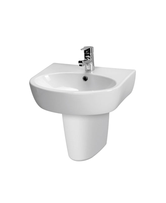 Parva 50cm Basin & Semi Pedestal