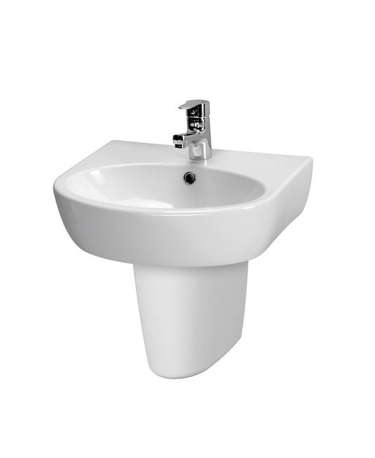Parva 55cm Basin & Semi Pedestal