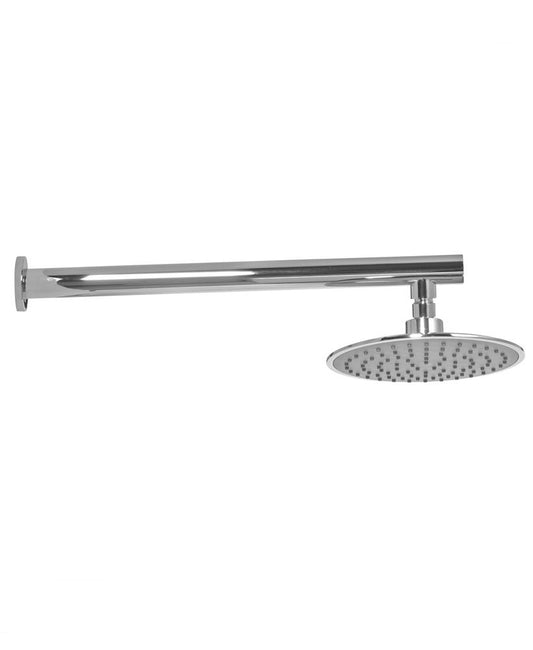 Ria 200 grey faceplate Shower head&440 wall shower arm