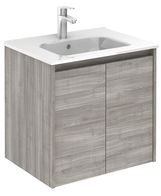 Smart Sandy Grey 2 Door 60cm Vanity Unit