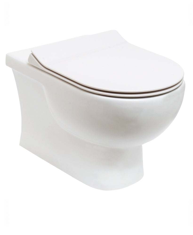 Sigma Rimless Wall Hung WC & Delta Slim Seat