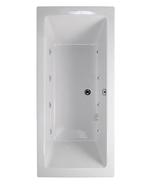 Pacific Double Ended 1700x700mm 8 Jet Bath