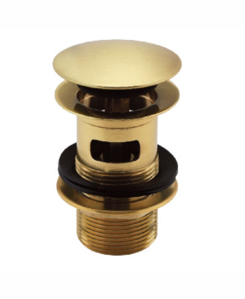 Sync 1.1/4" Click Clack Waste Brushed Gold