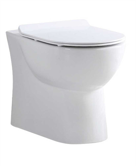 Verona Back To Wall Rimless WC-Slim Soft Close Seat