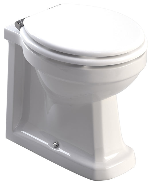 Westbury Back to wall WC-White MDF Soft Close Seat