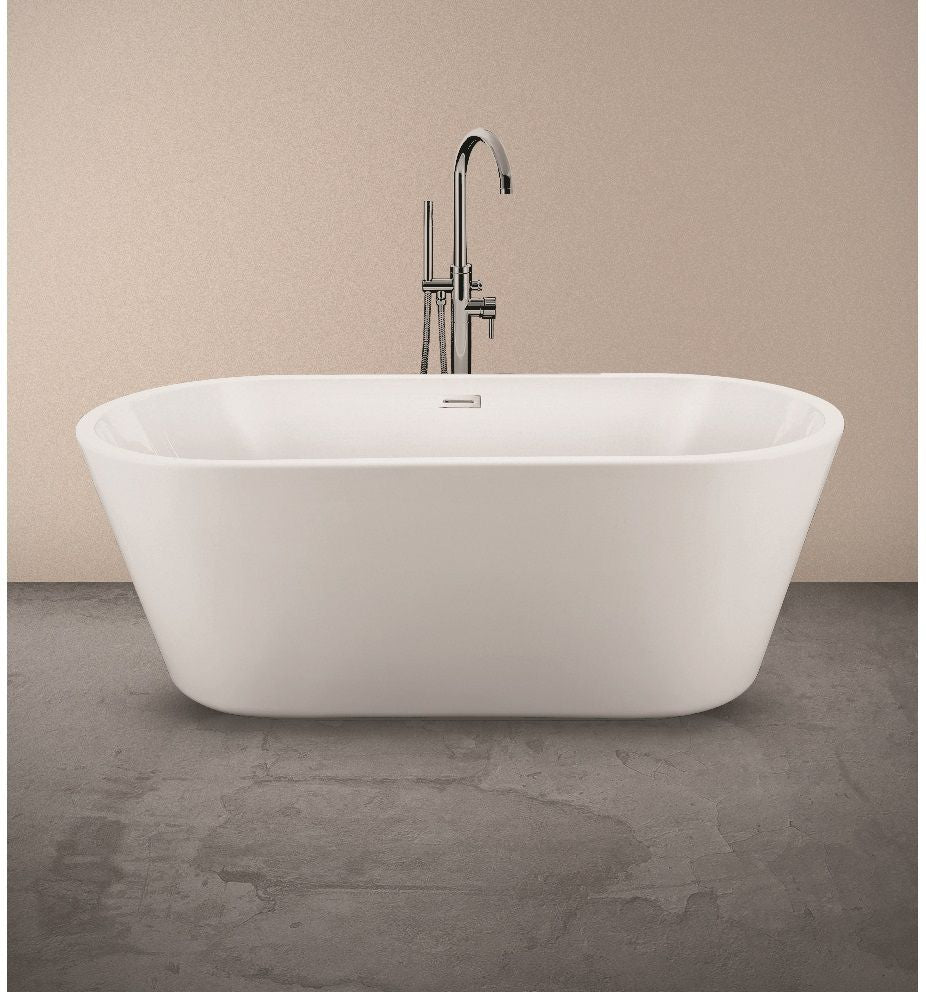 Zoe 1695x750x590mm Freestanding Bath